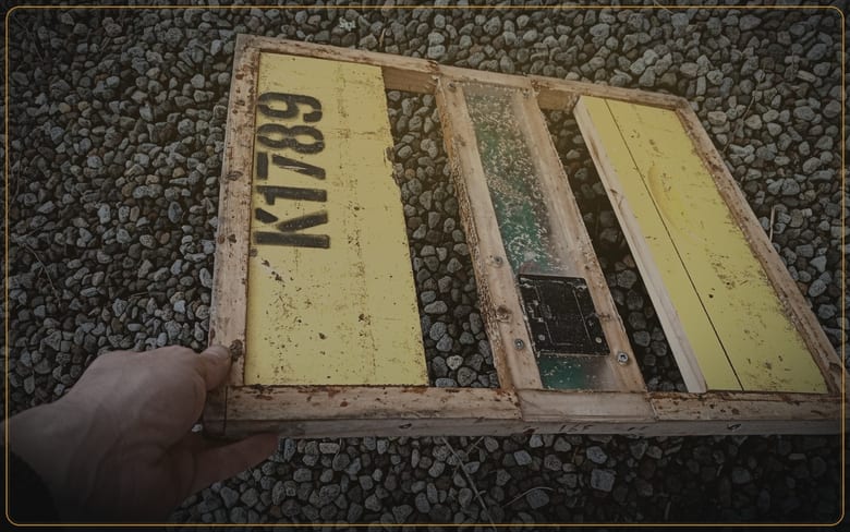 Hive sensor frame in BuzzTech visual style